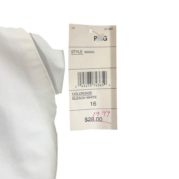 Studio Works Red & White Belted Pleated Shorts Bundle Size‎ 16 - Picture 9 of 12